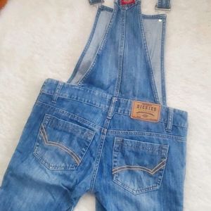 *SOLD* Denim Dickies Overalls - Capris